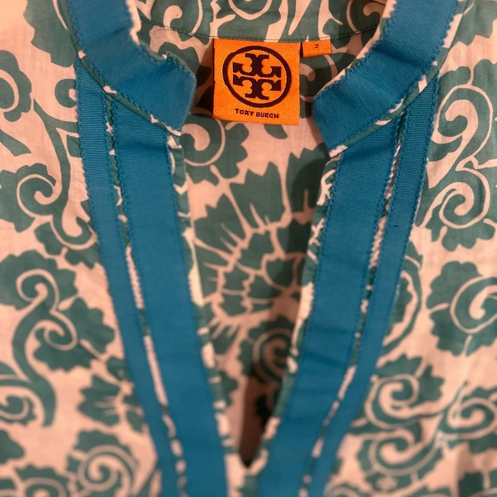Tory Burch ‘Tory’ Resort Wear Tunic Coverup Top